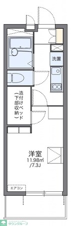 レオパレス柳の物件間取画像